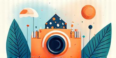 Inspiring photography newsletter illustration